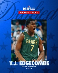 GA黄金甲体育官方网站-76人探花秀埃奇库姆，新赛季将身穿77号球衣